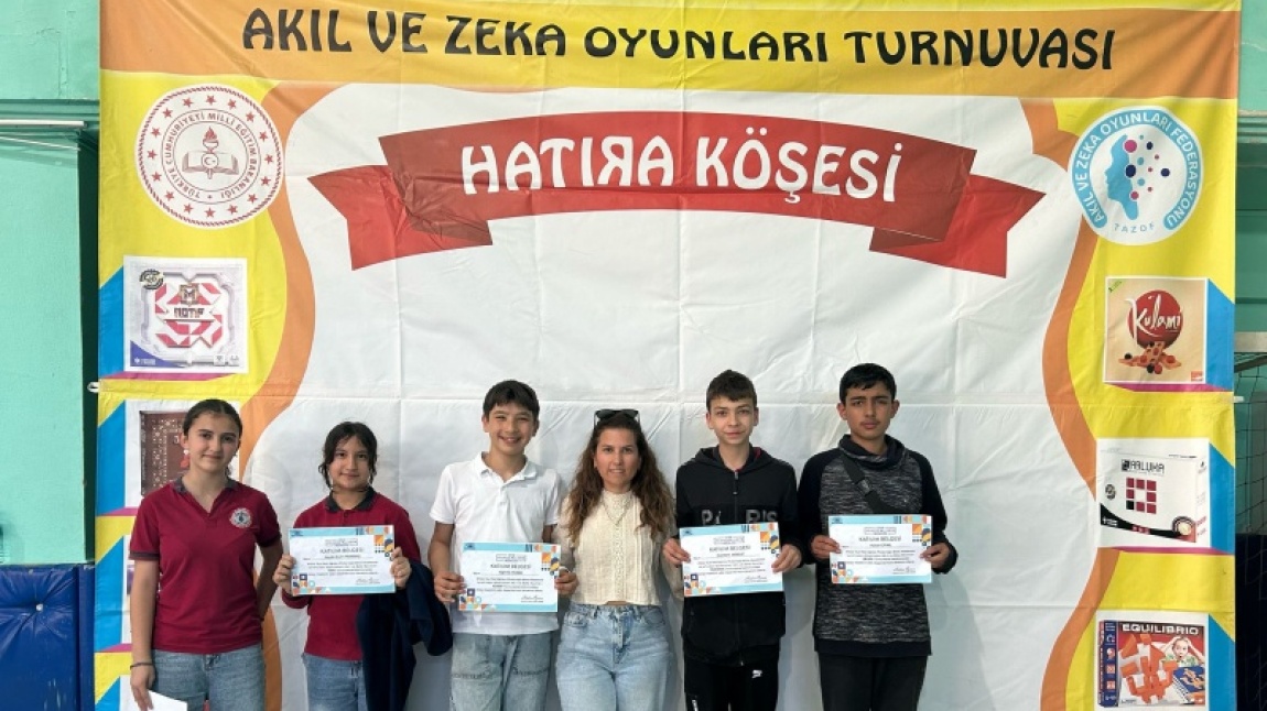 Zeka Oyunları Turnuvasında 4.Olduk